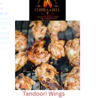 Tandoori  Chicken Wings 