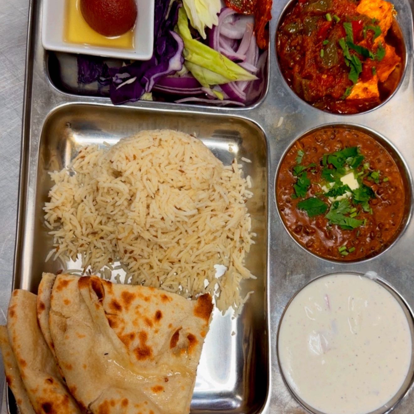 Veg Thali.