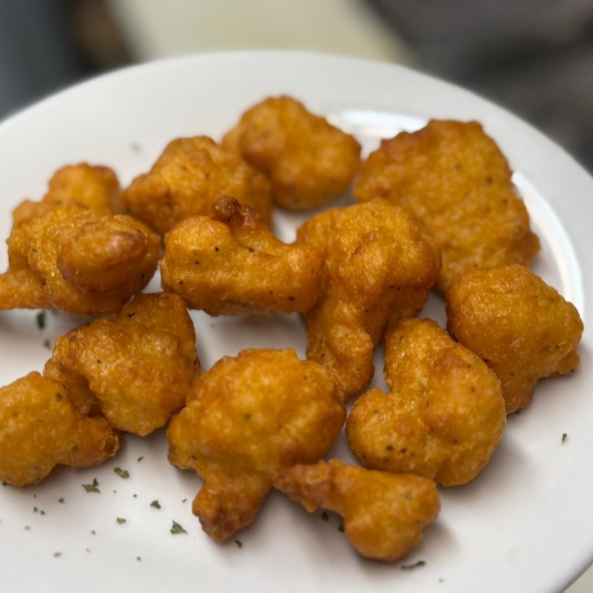 Battered Cauliflower.