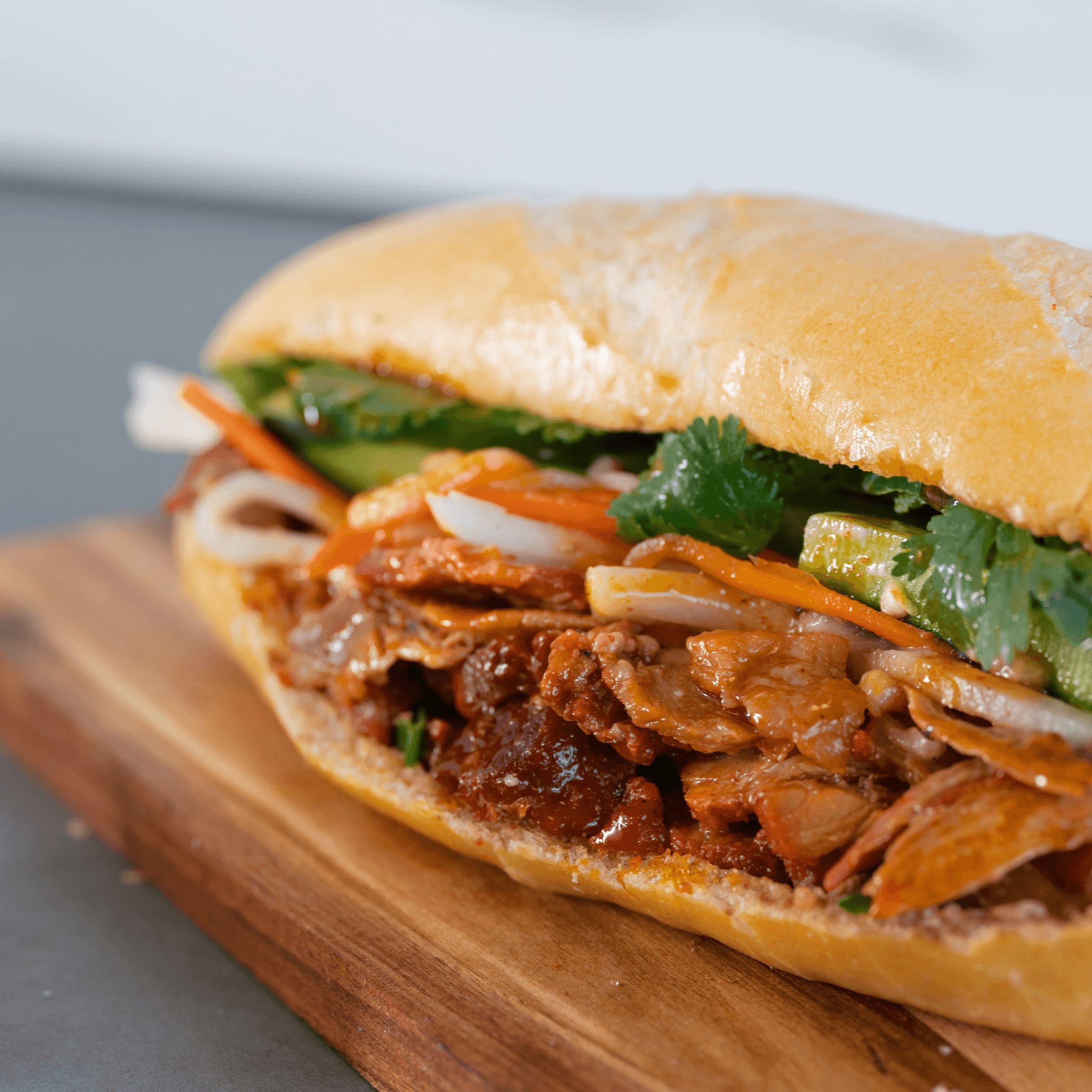 Viet BBQ Pork Banh Mi (Xa Xiu).
