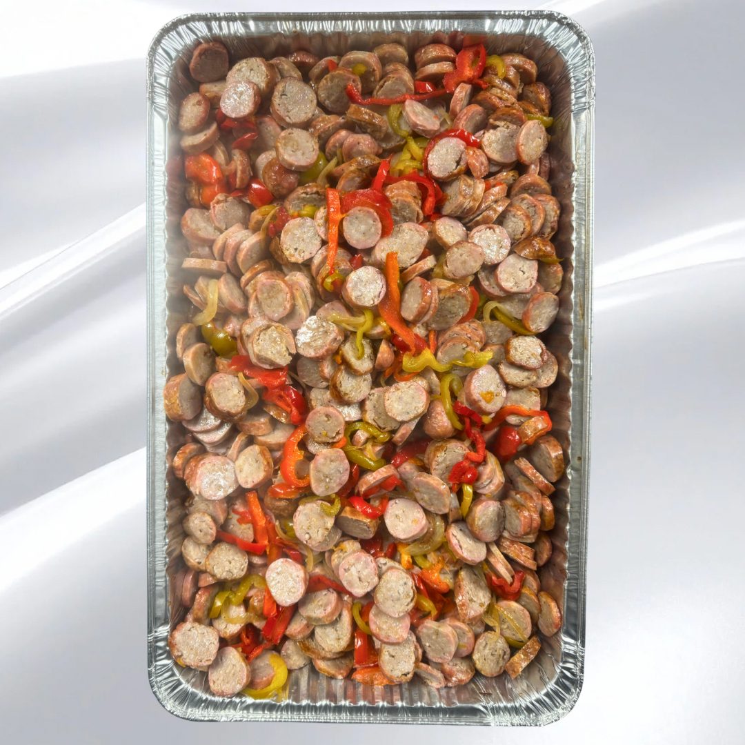 Sausage with Peppers & Onions.