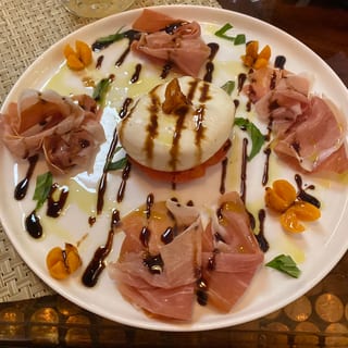 Burrata and Prosciutto di Parma