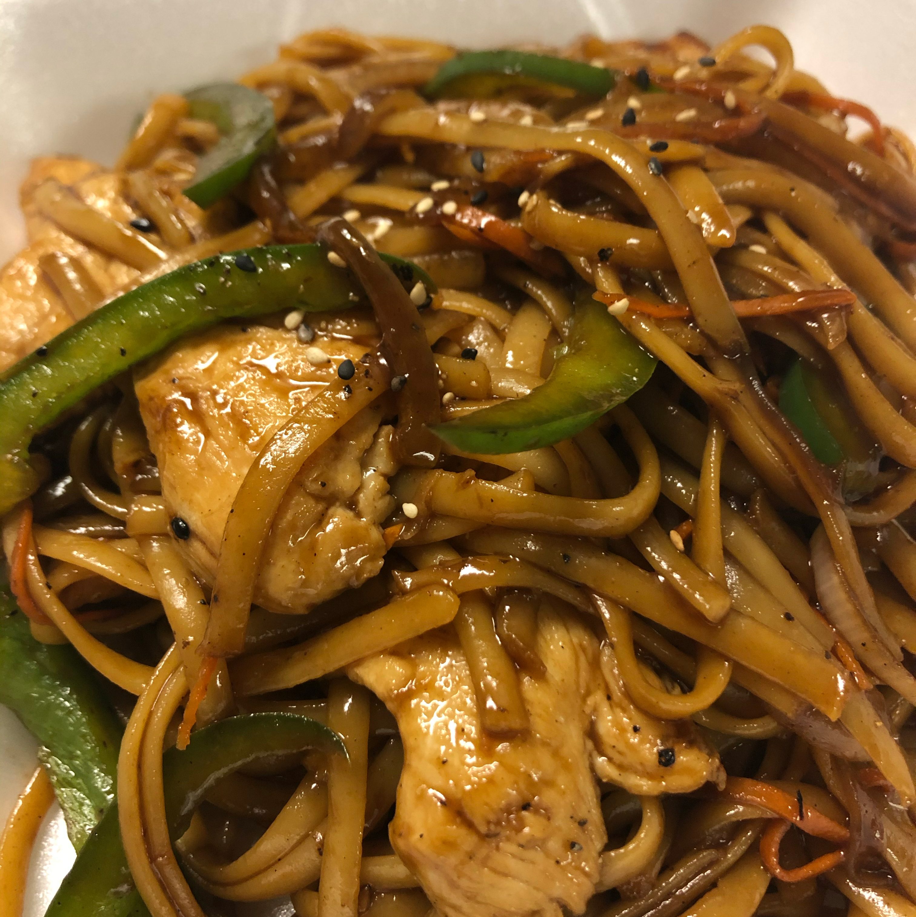 Chicken Yakisoba.