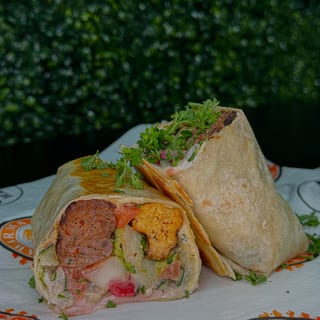 Mixed Kefta Kebab Wrap