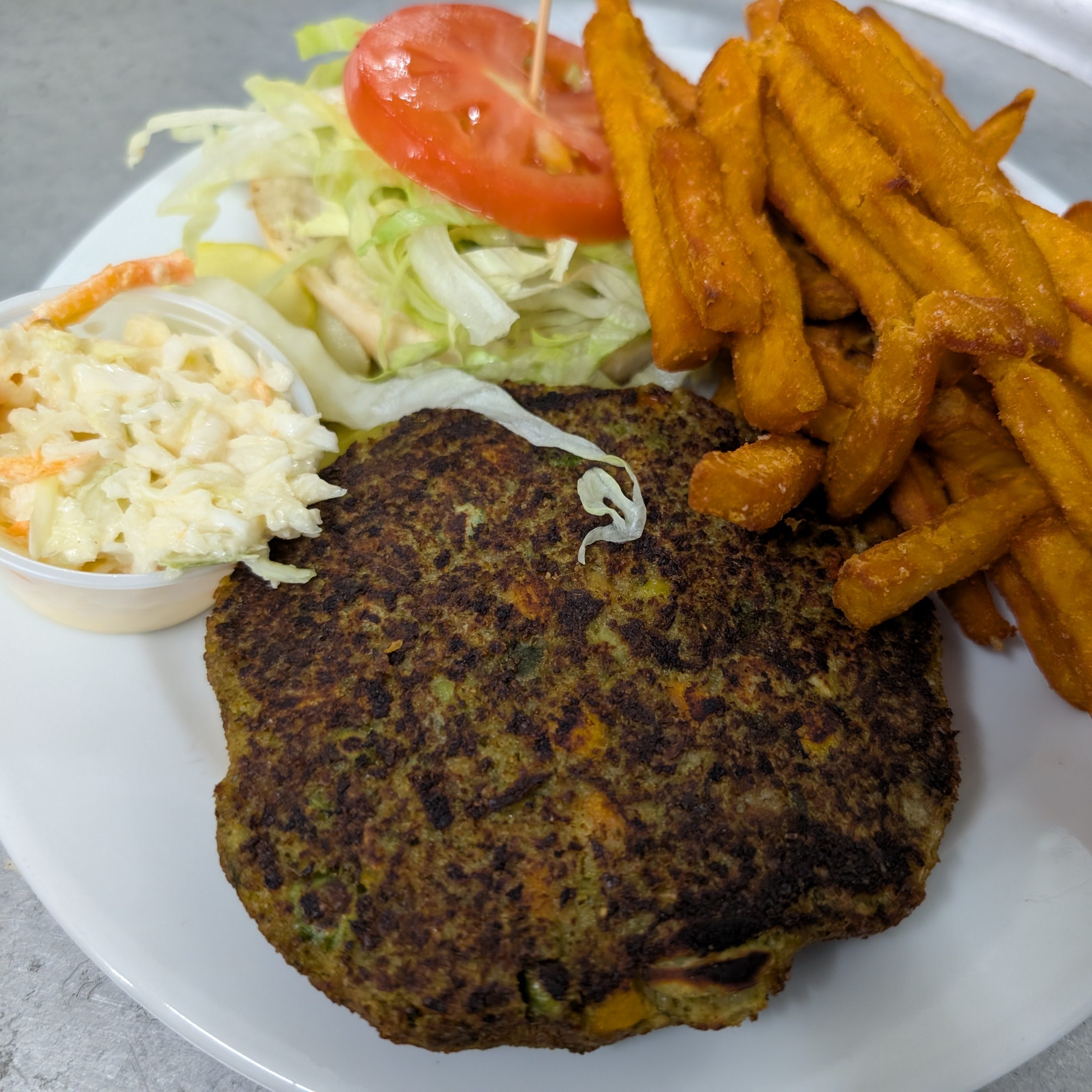 Veggie Burger Deluxe.