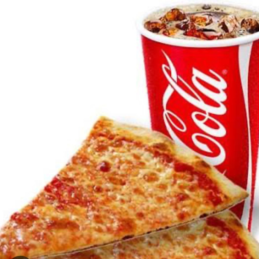 LUNCH SPECIAL - 2 SLICES W SODA.