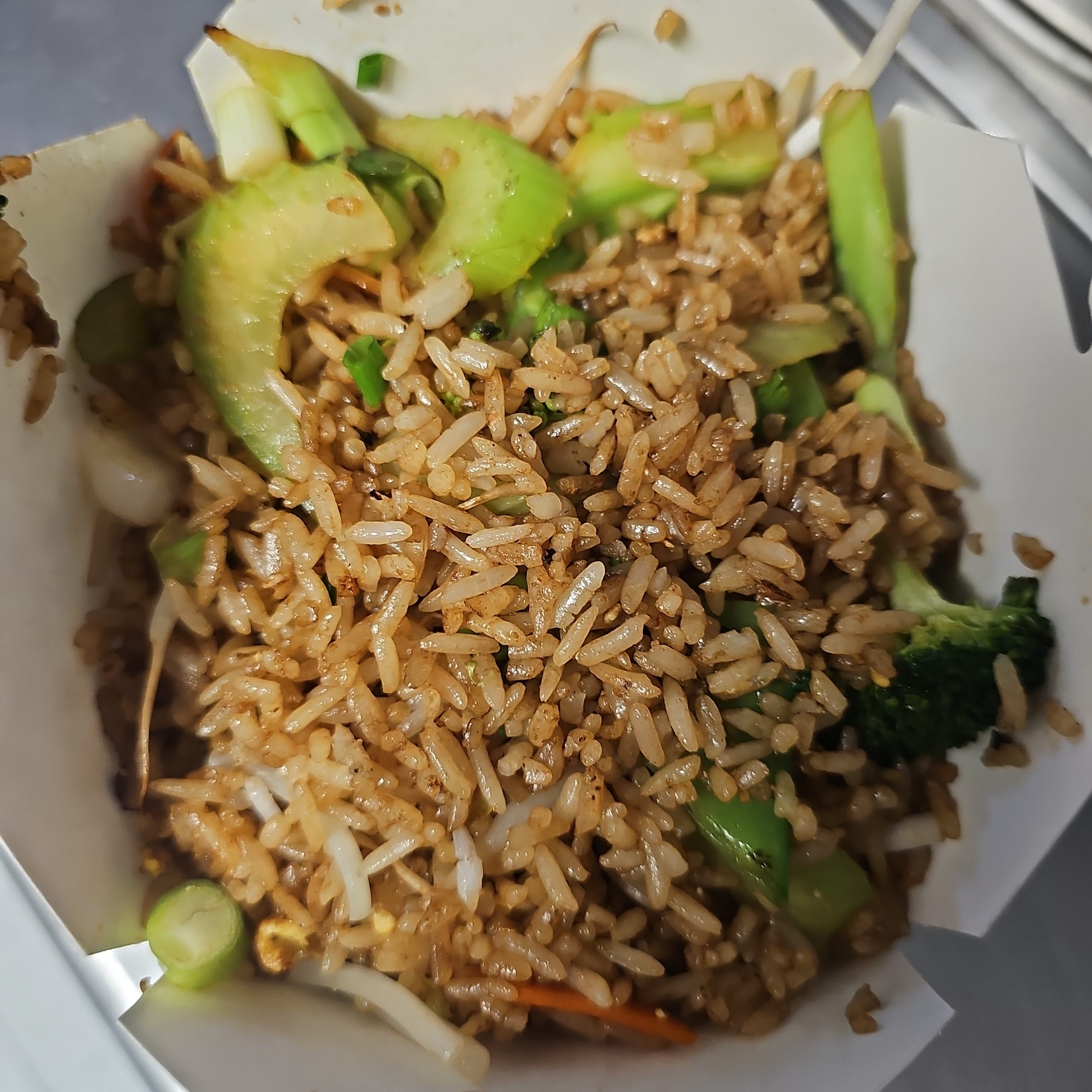 221. Vegetable Fried Rice.