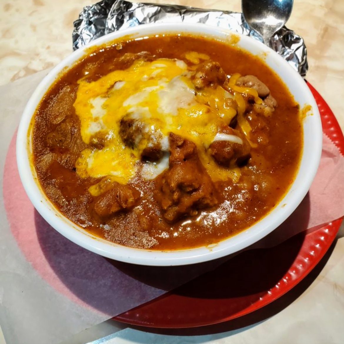 Beef and Pork Chile (Straight Chile).