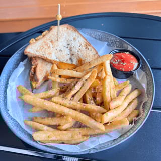 Good Life Grilled Cheese & Fries