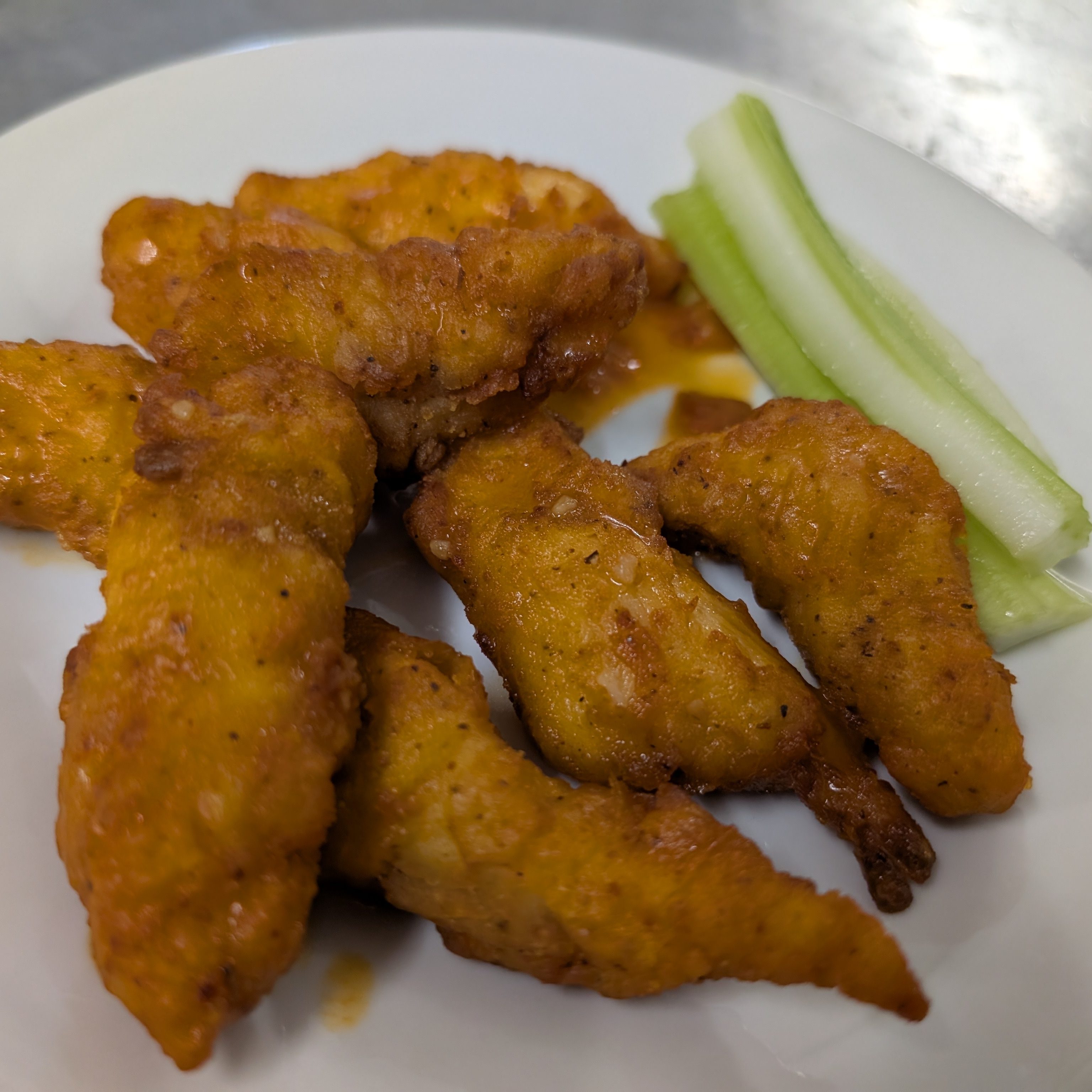 Boneless Buffalo Fingers.