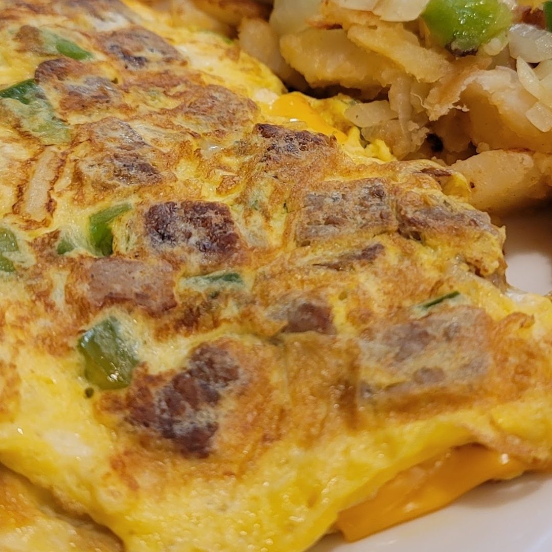 Sausage Omelet.
