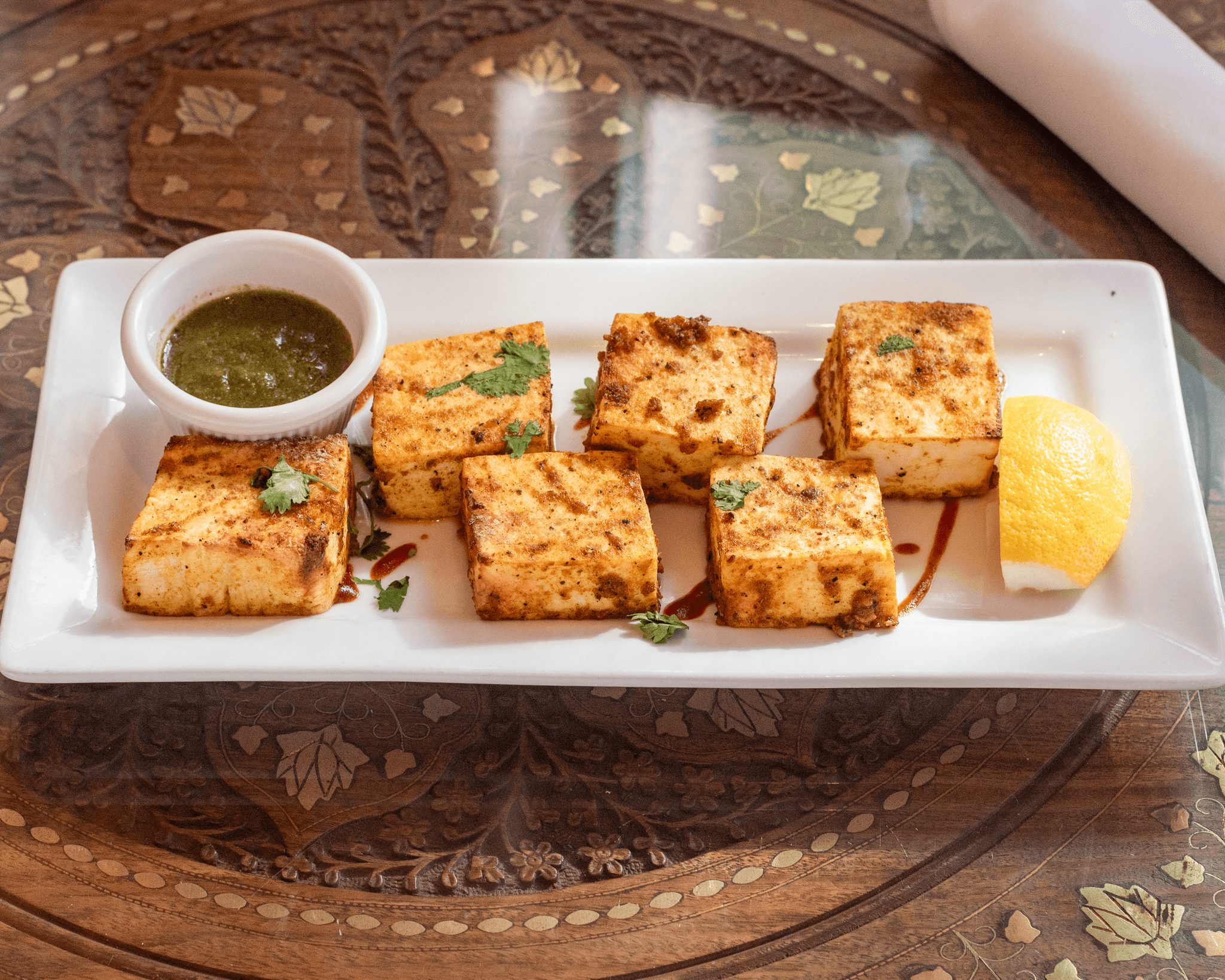 Paneer Kebab.