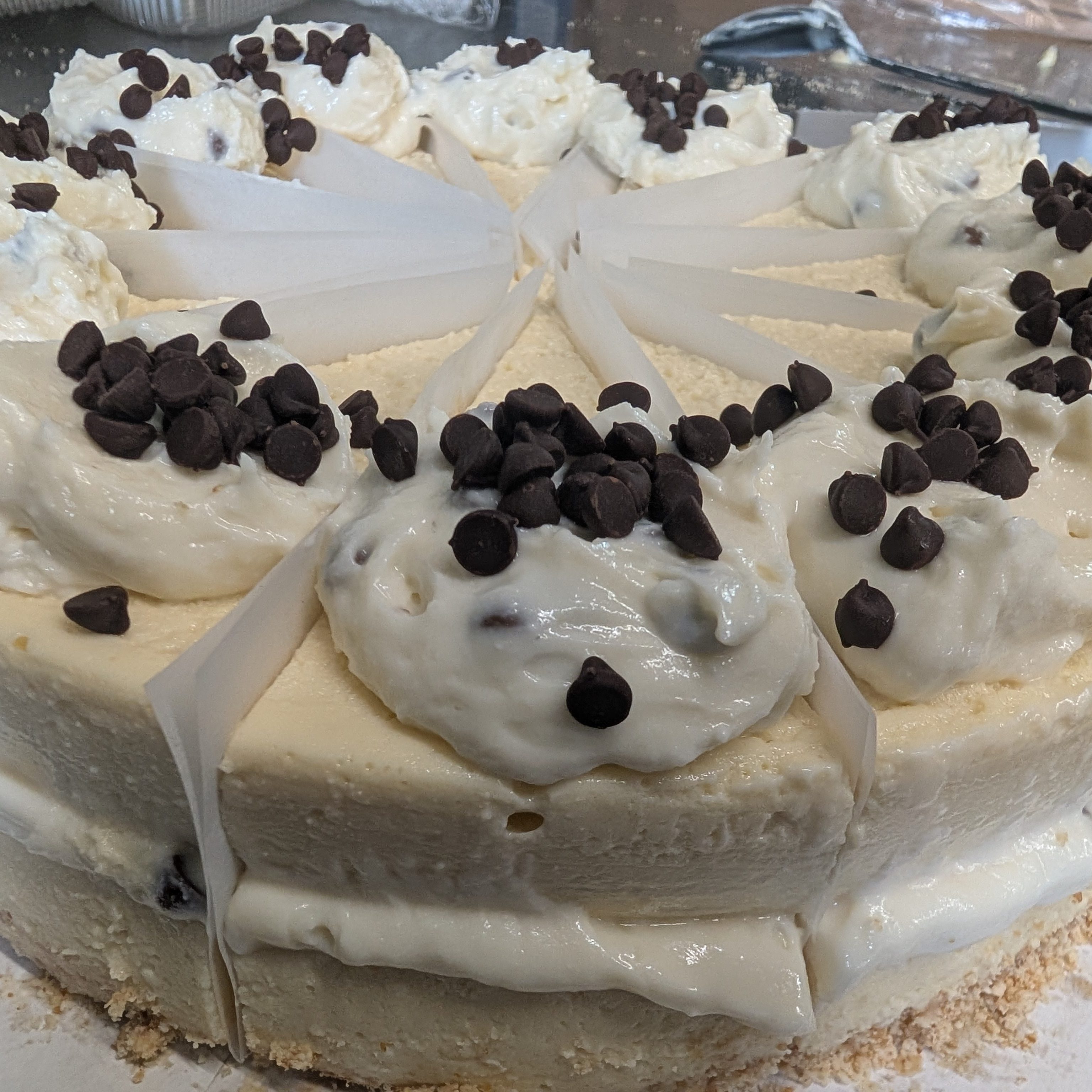 Cannoli Cheesecake.