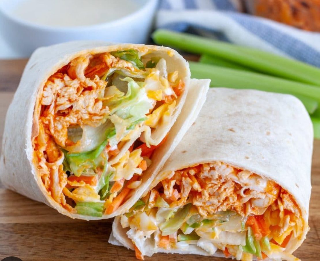 Buffalo Chicken Wrap.