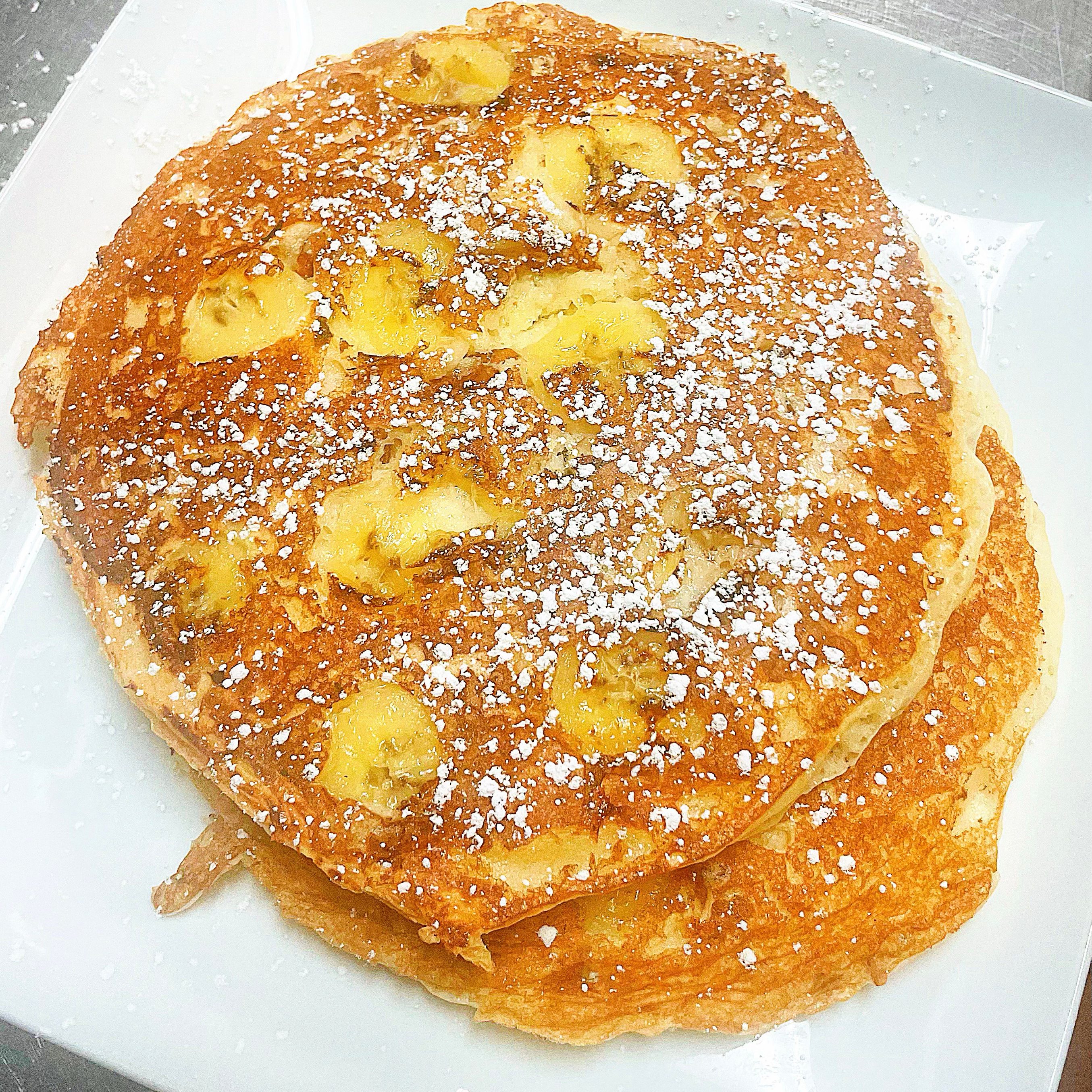 Banana Pecan Pancake.