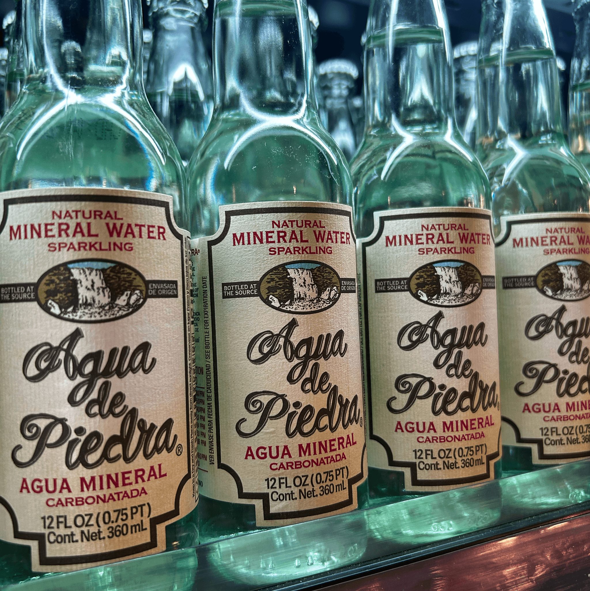 Bottled Sparkling Water.