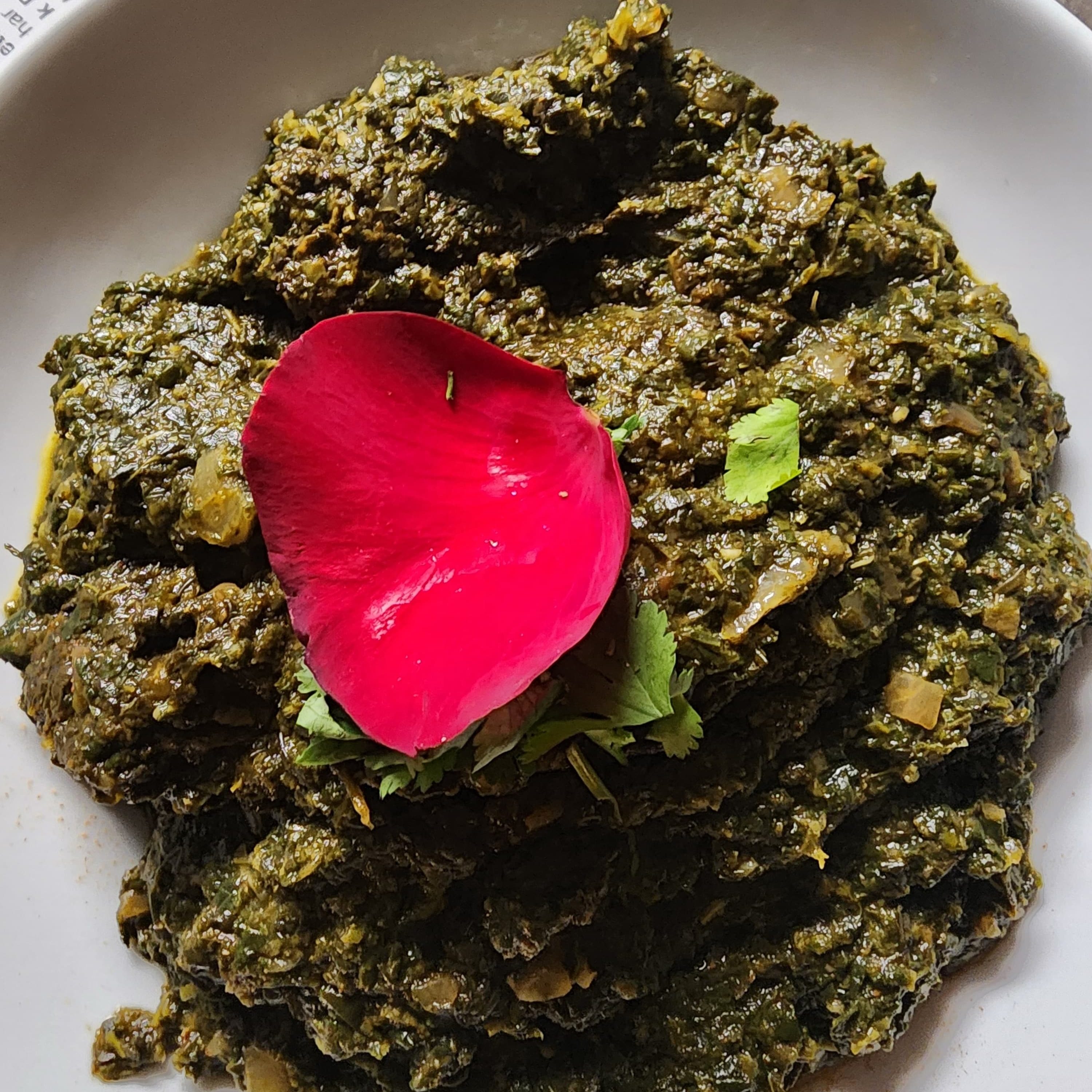 Palak Paneer.