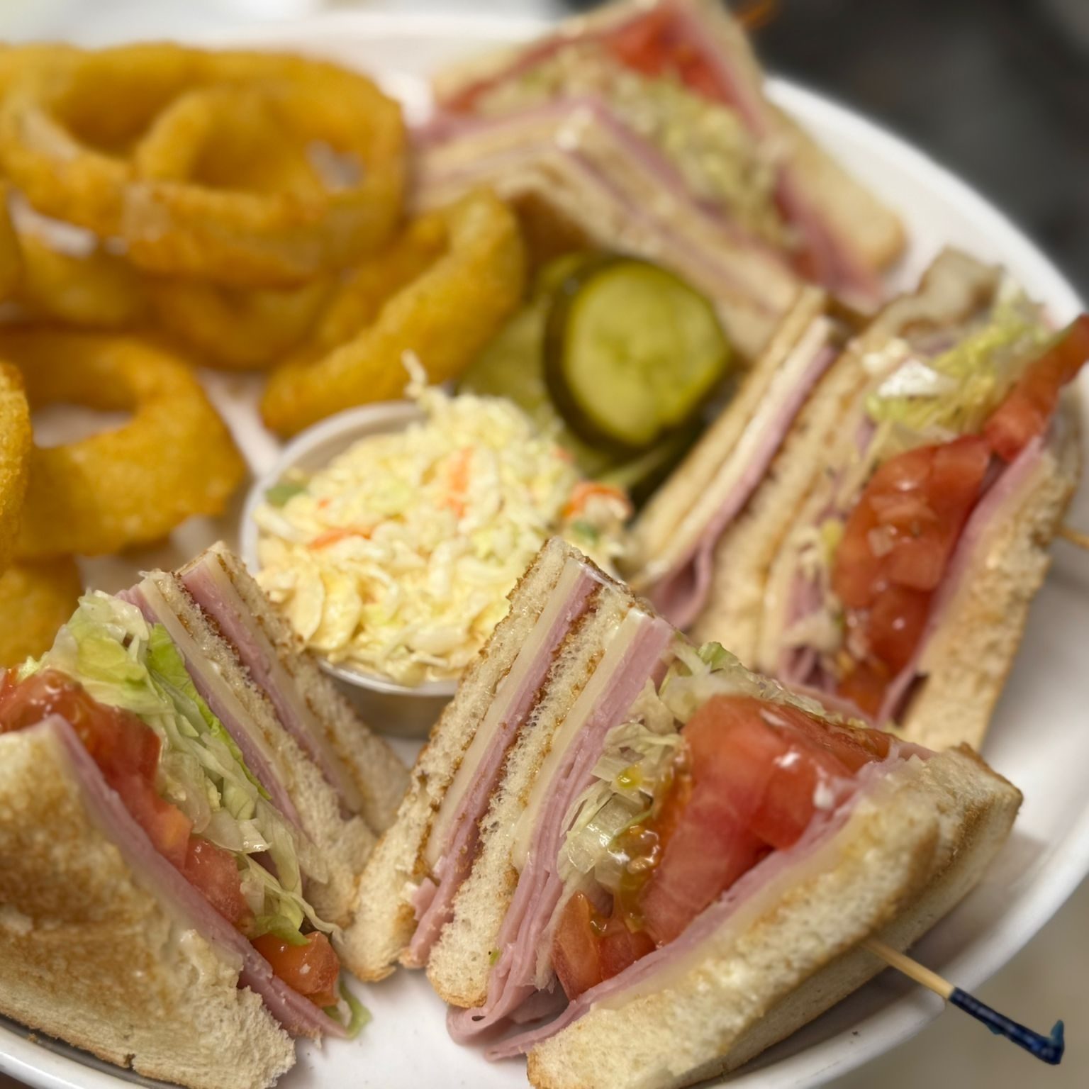 #2 Baked Ham Sandwich.