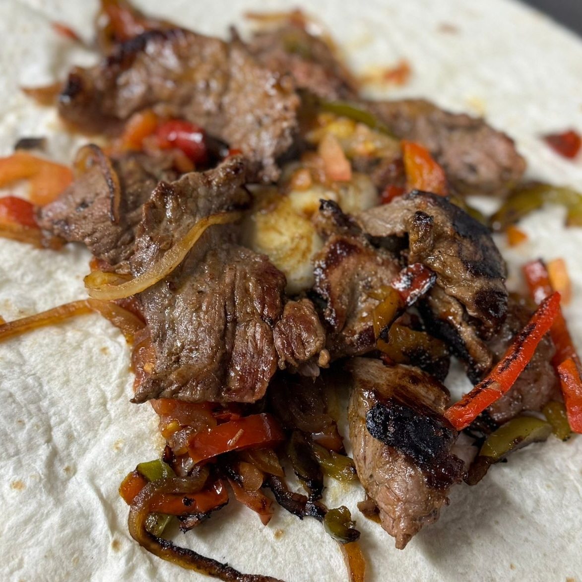 Beef Fajita Wrap.