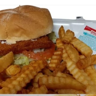 Fish sandwich & Fries