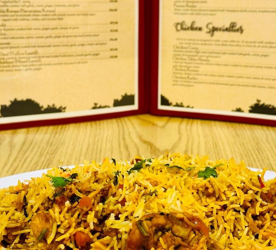 Goat ( Bone In) Biryani.