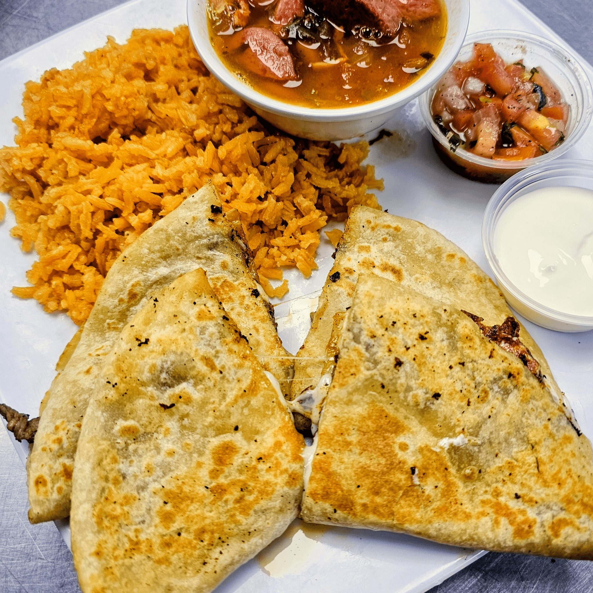 Quesadilla Plate.