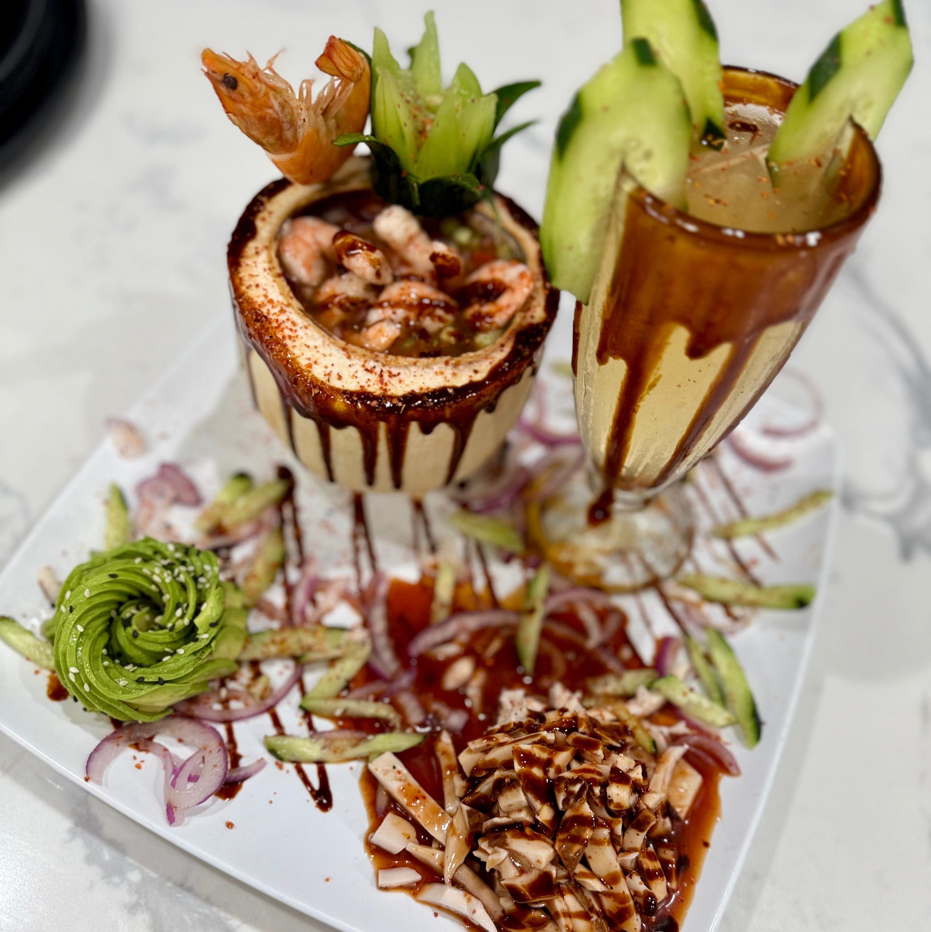 Coco Con Camarón / Coconut with Shrimp.