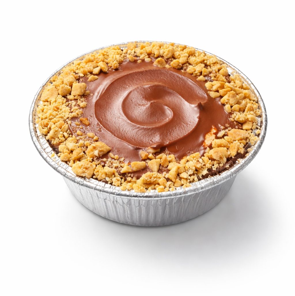 Chocolate Peanut Butter Mini Pie.