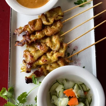 Pork Satay.