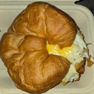 Steak Egg & Cheese Croissant
