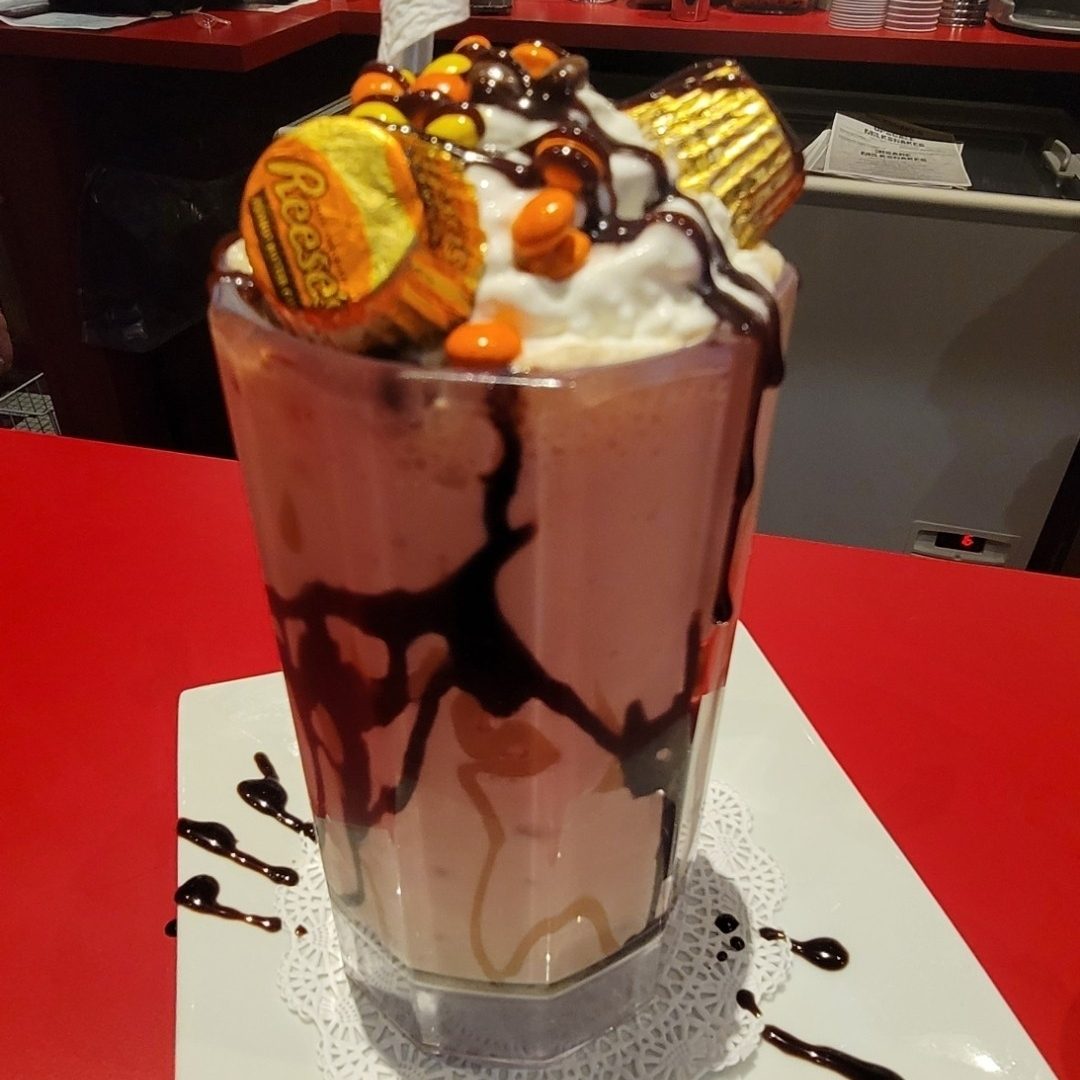 Peanut Butter Cup Milkshake.