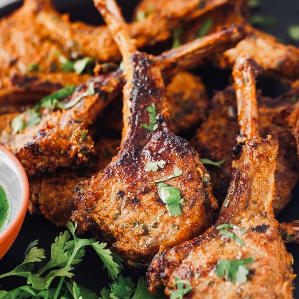 Kabob Guys Lamb Chops.