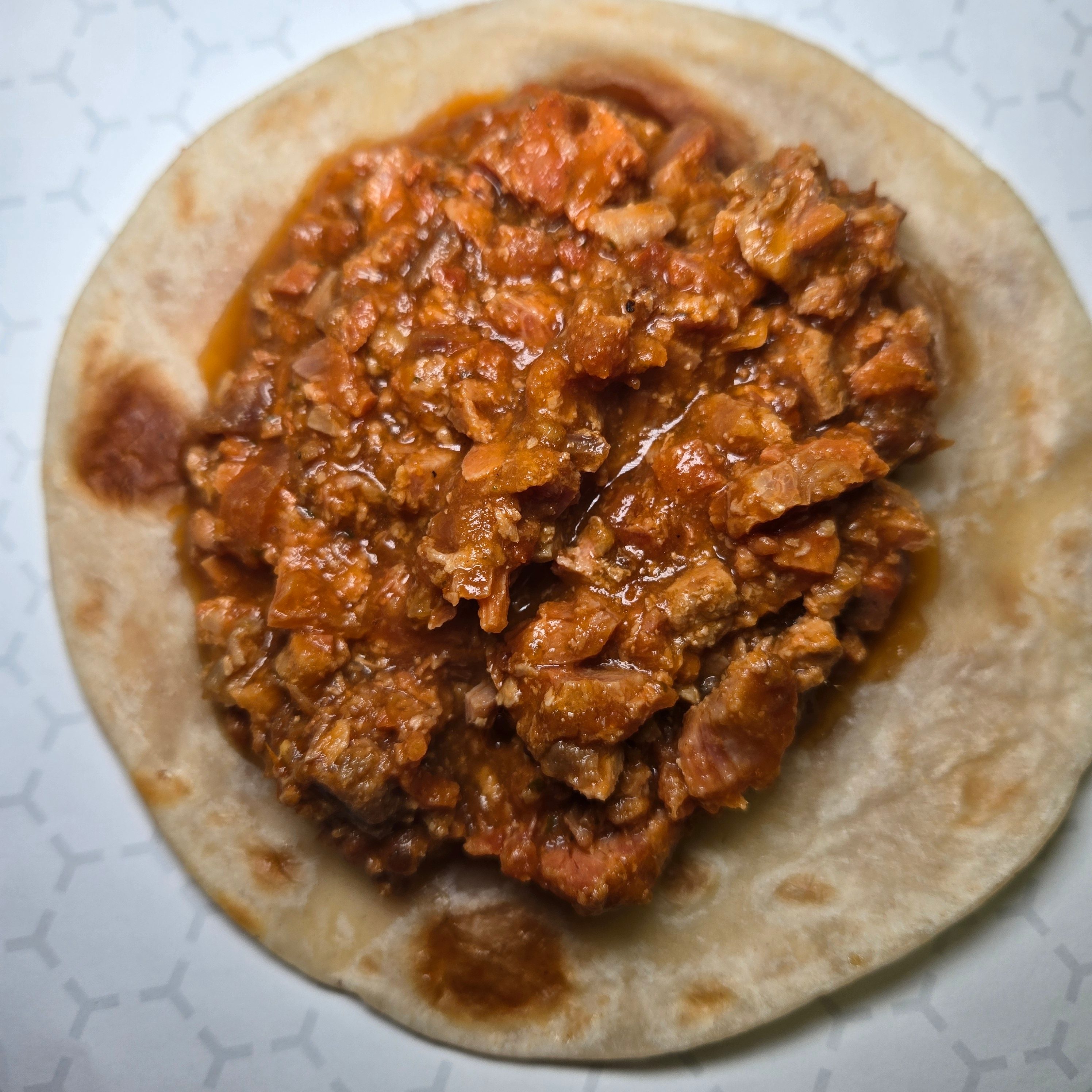 Classic Chicharron Taco.