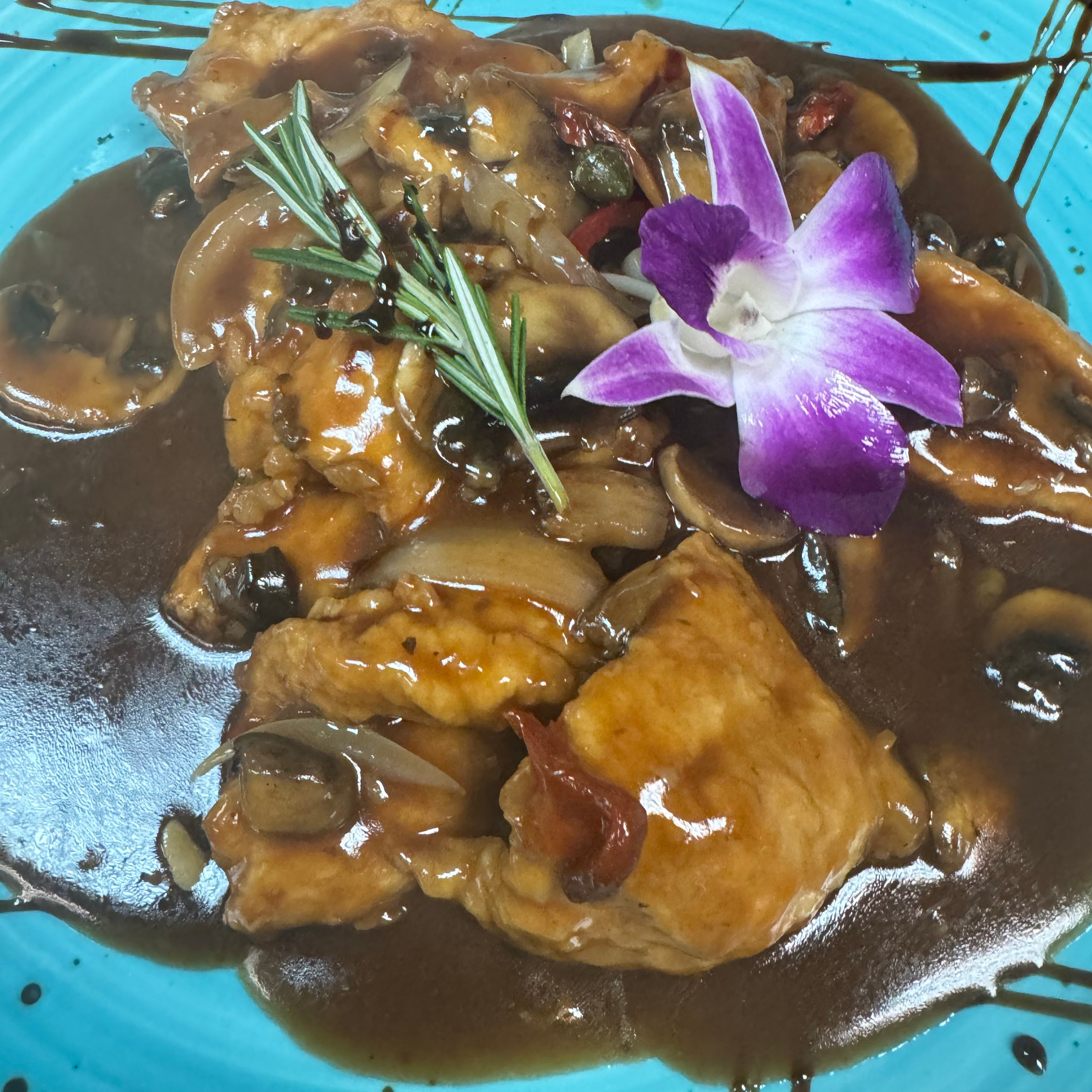 Breast of Chicken Balsamic.