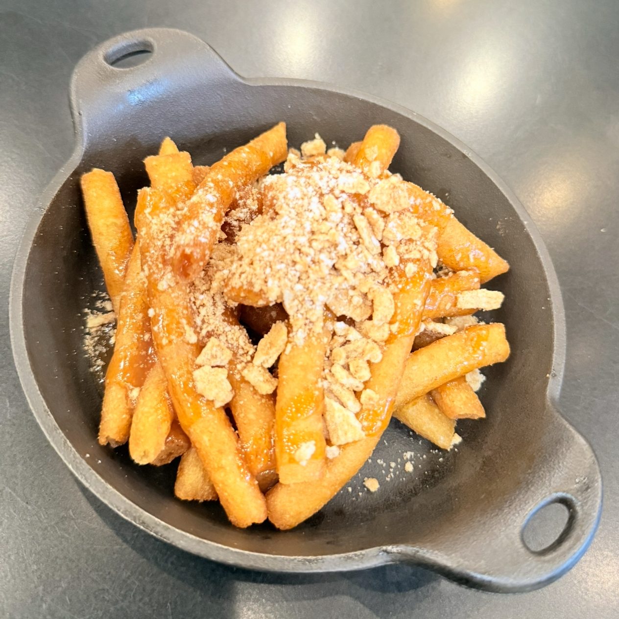 Cinnamon Toast Funnel Fries.