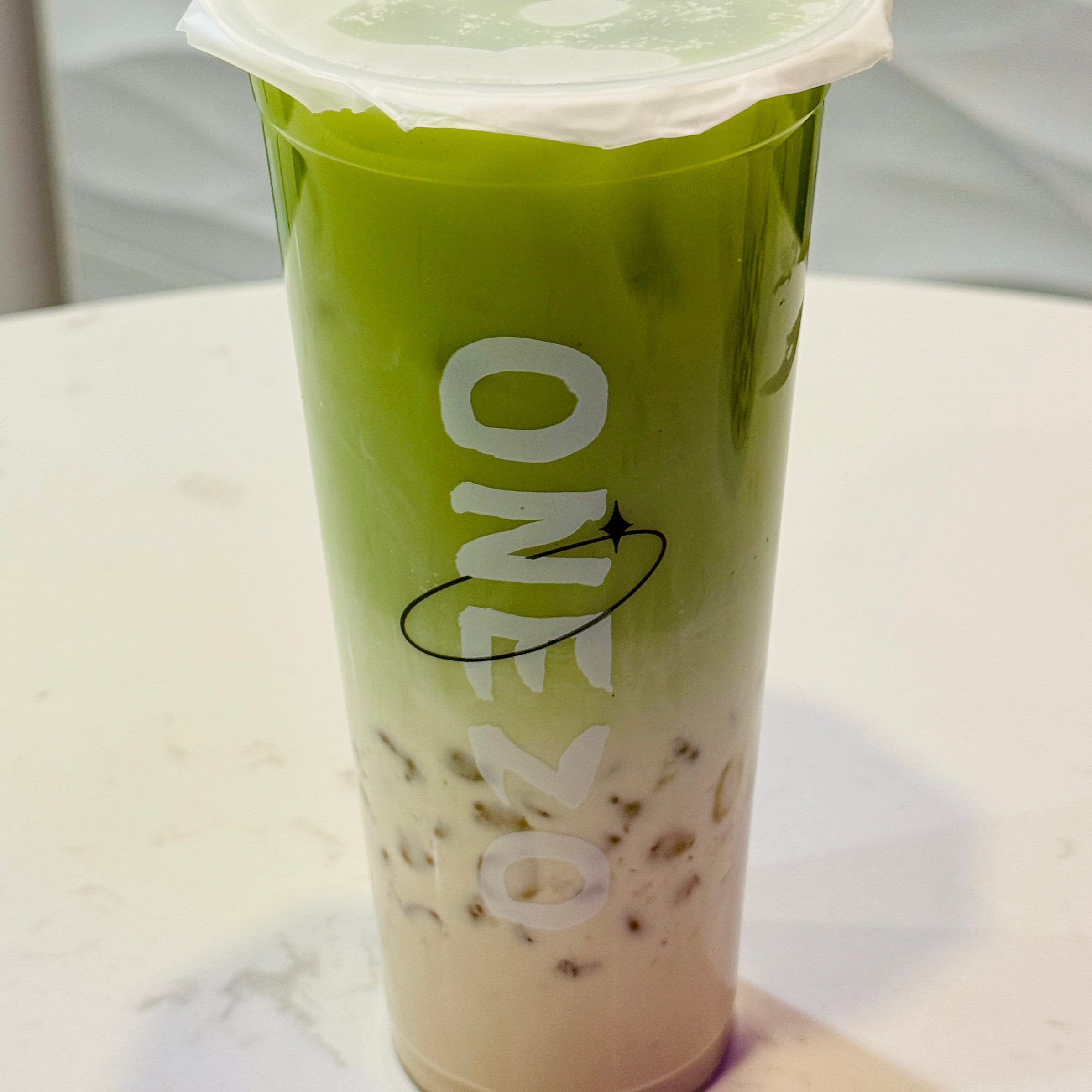 Thai Green Milk Tea.