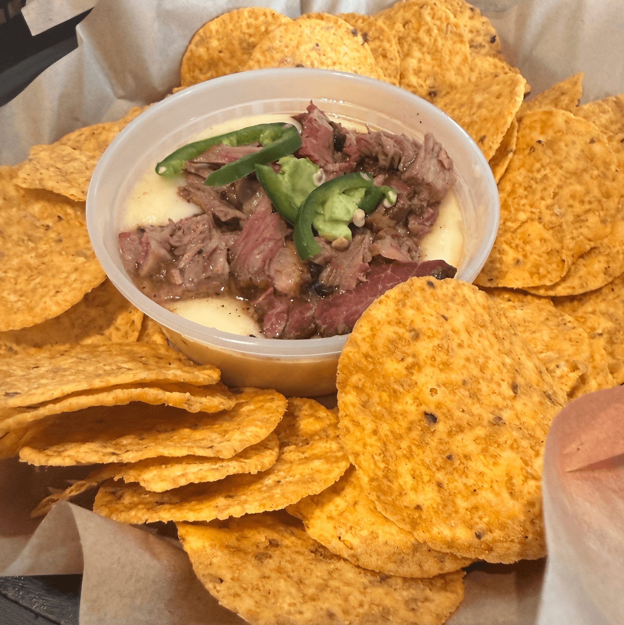 Brisket Queso.