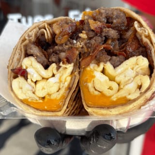 Cinnamon Toast Breakfast Wrap