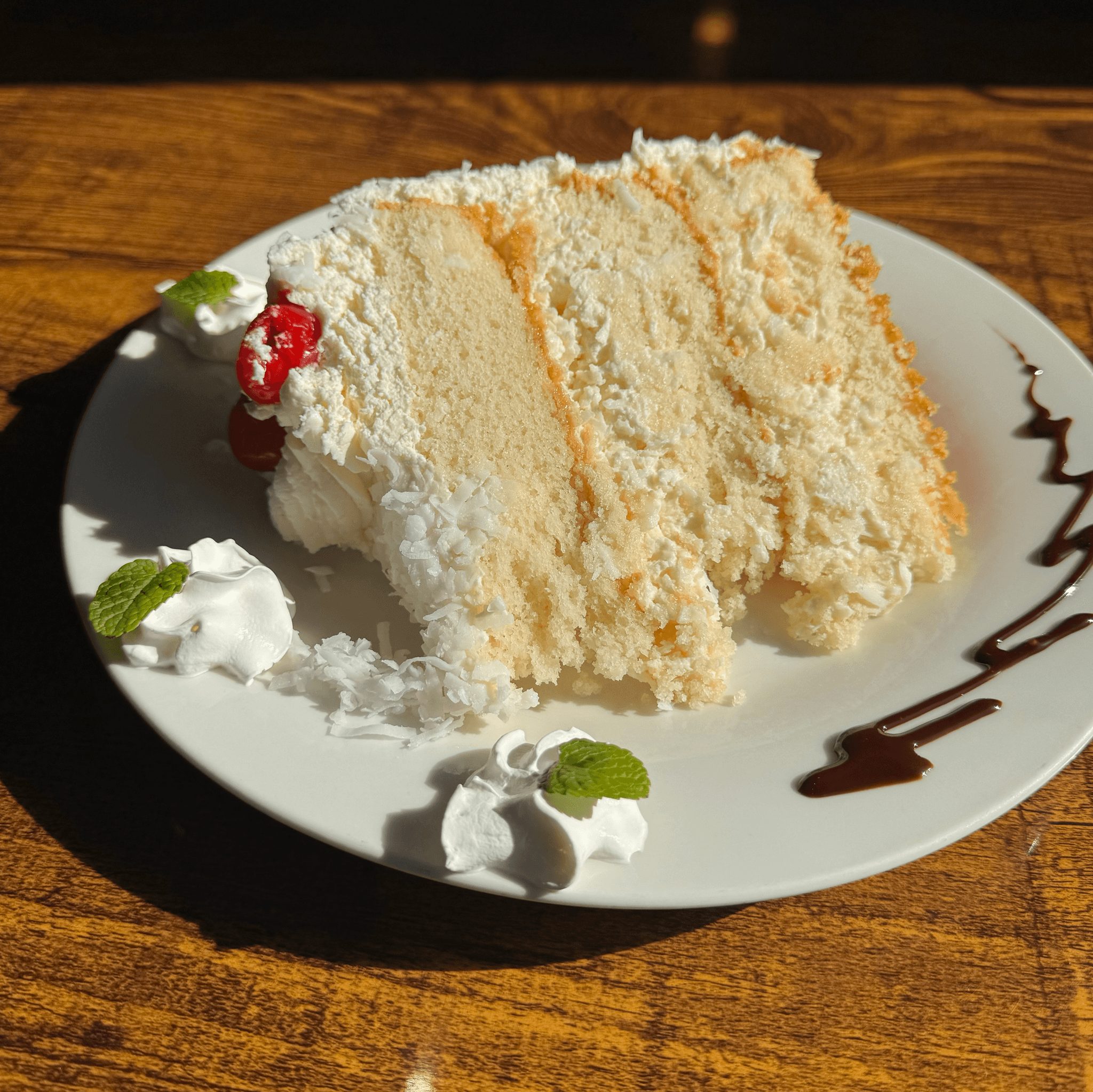 Coconut Cake.