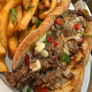 Hudson Valley Cheesesteak Sandwich