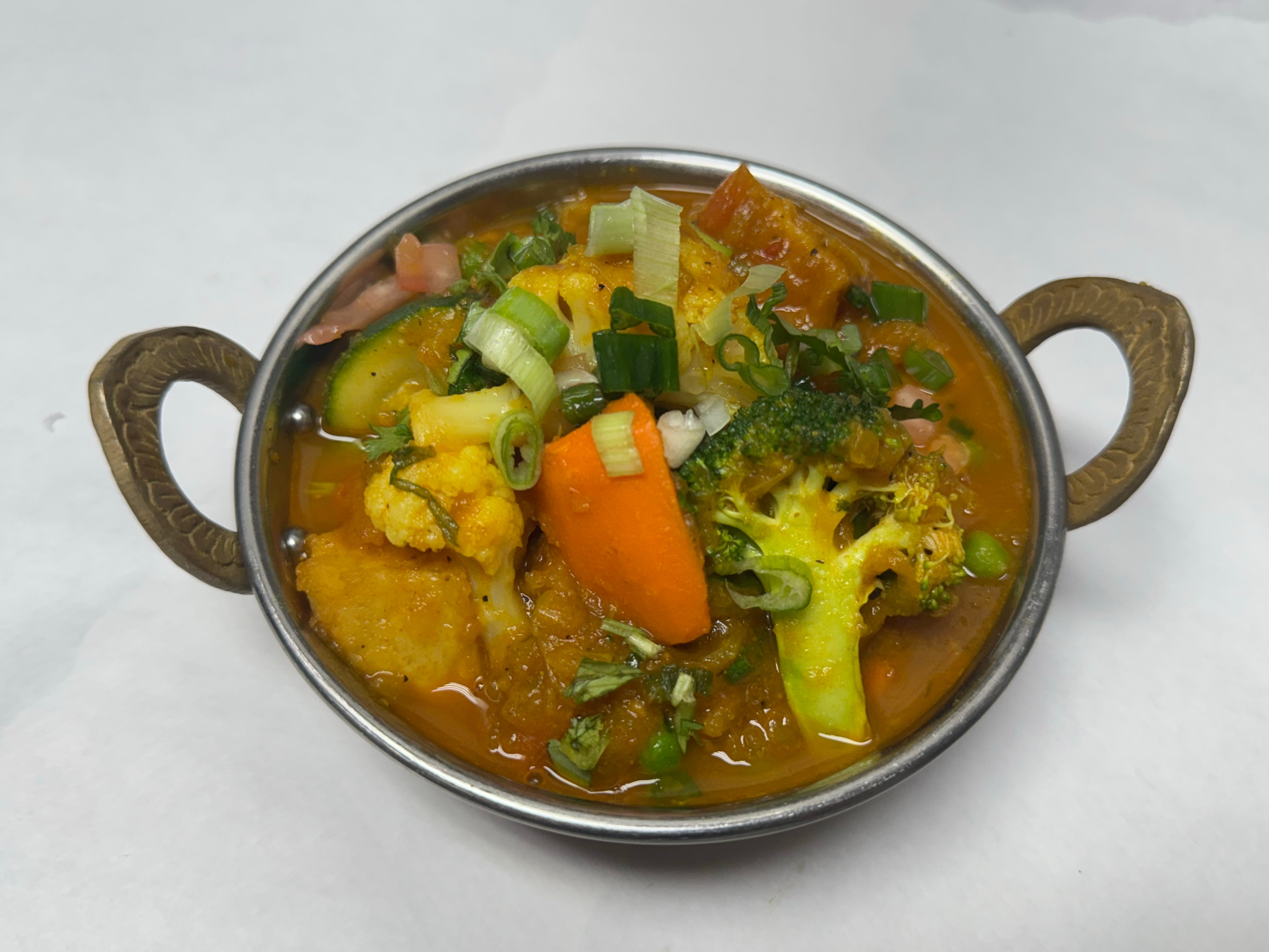Mixed Vegetable Curry.