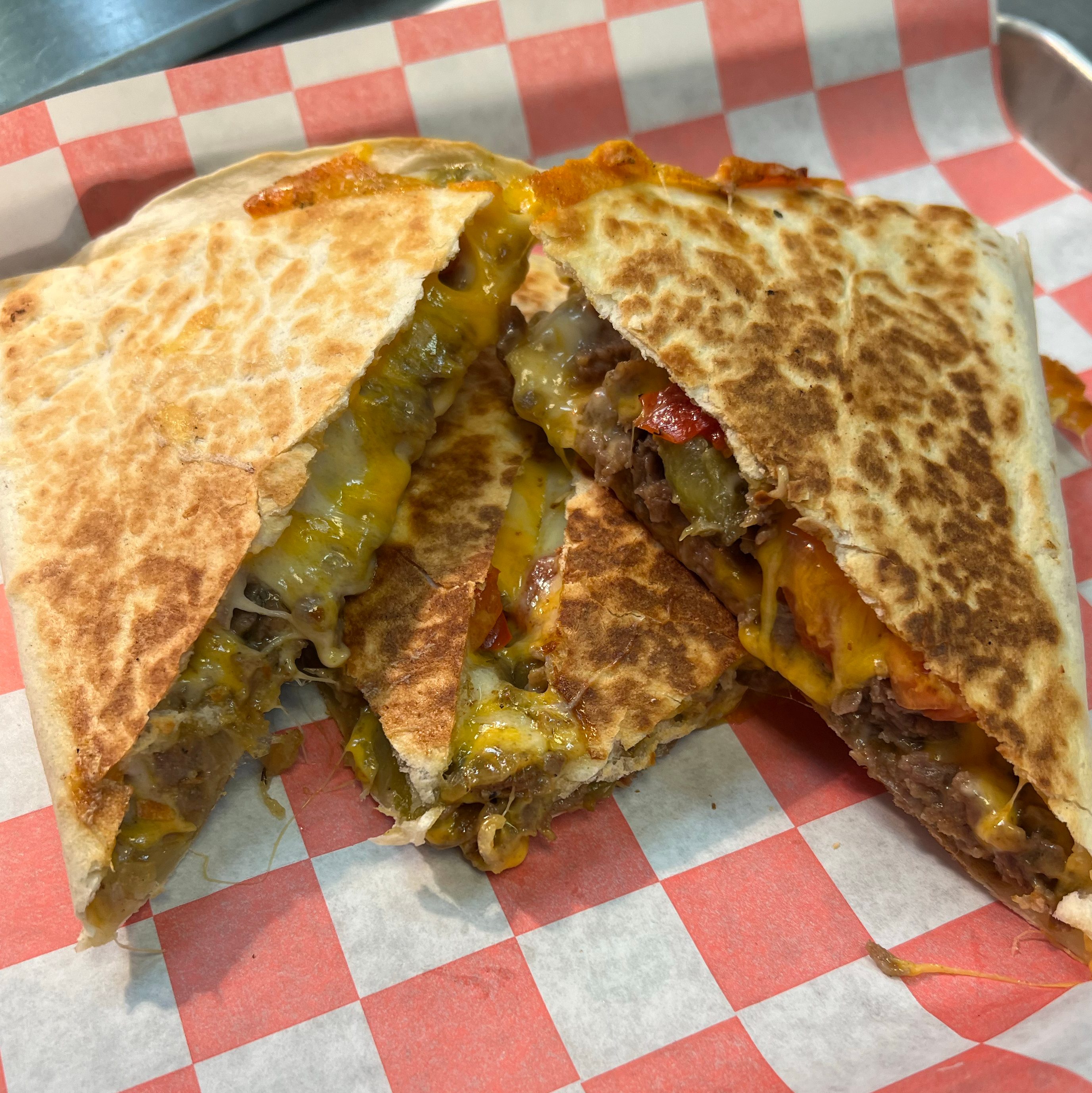 Steak Fajita Quesadilla.