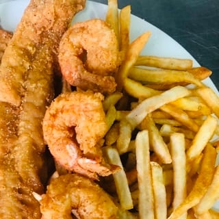 65. Shrimp And Fish w/ Fries - O