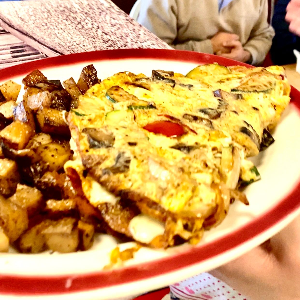 Omelette De La Huerta.