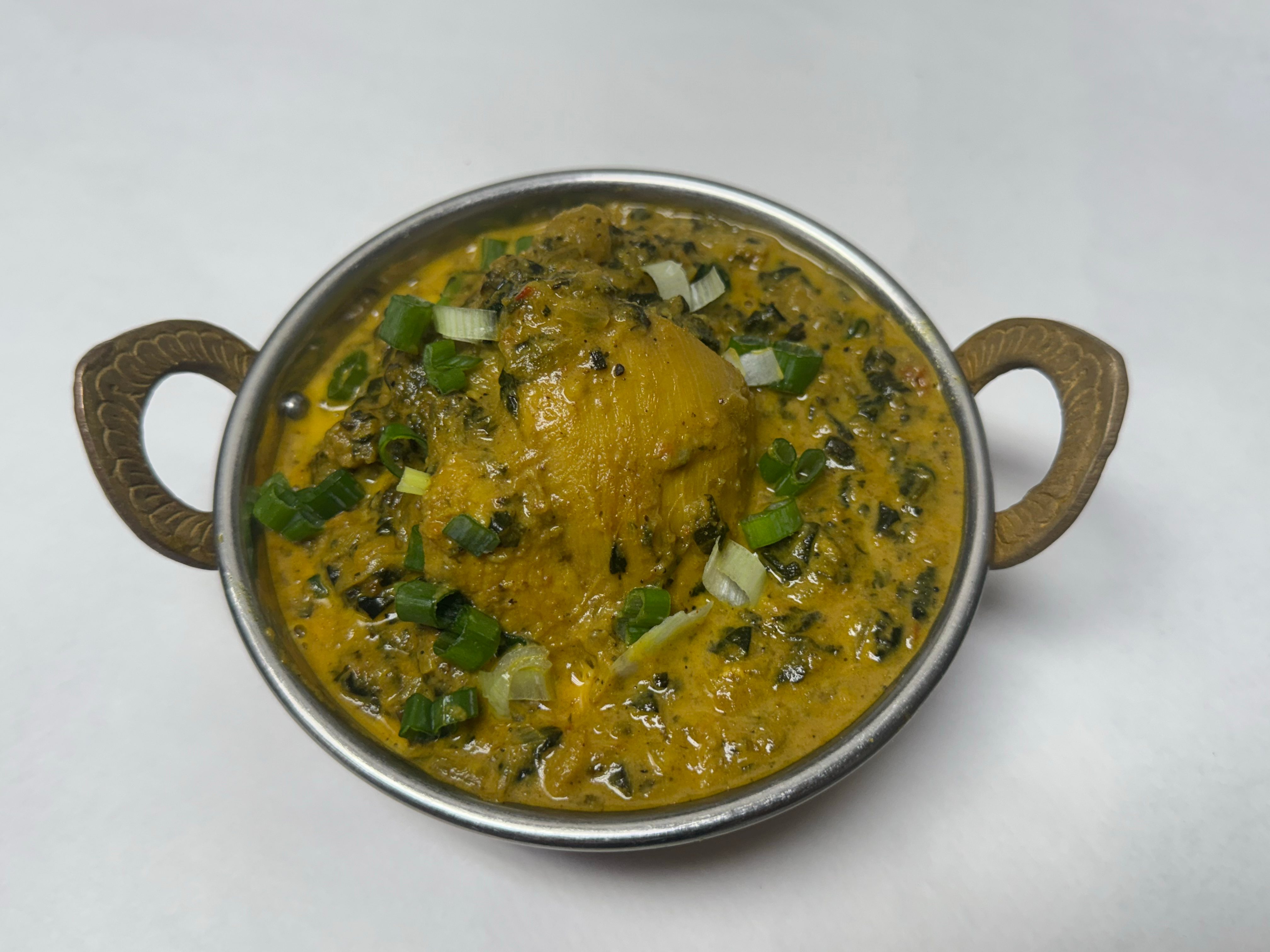 Chicken Saag (Spinach).