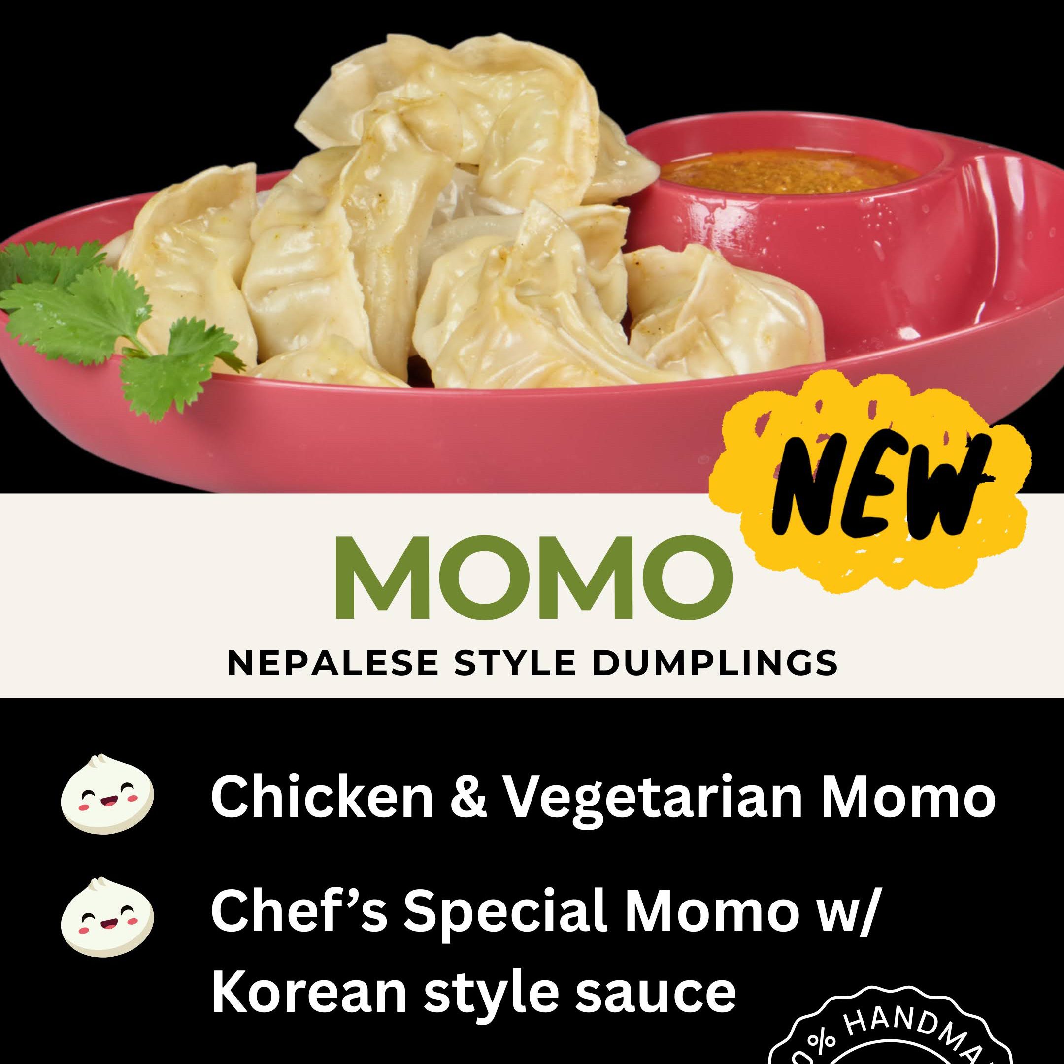 Momo (Steamed Nepalese Dumplings).