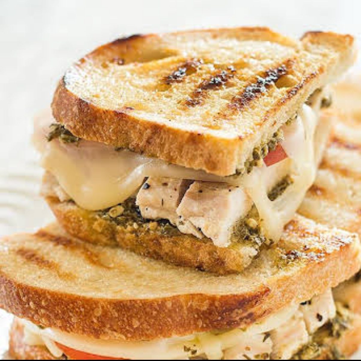 Bomb Chicken Panini.