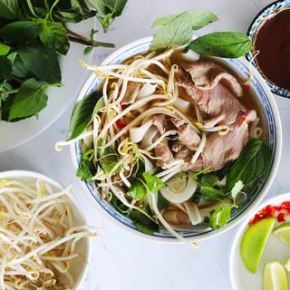 Rib Eyes Pho Bowl 