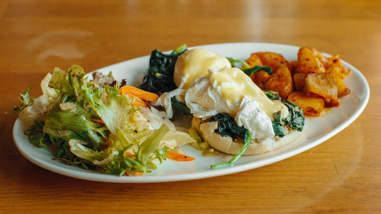 Eggs Florentine.