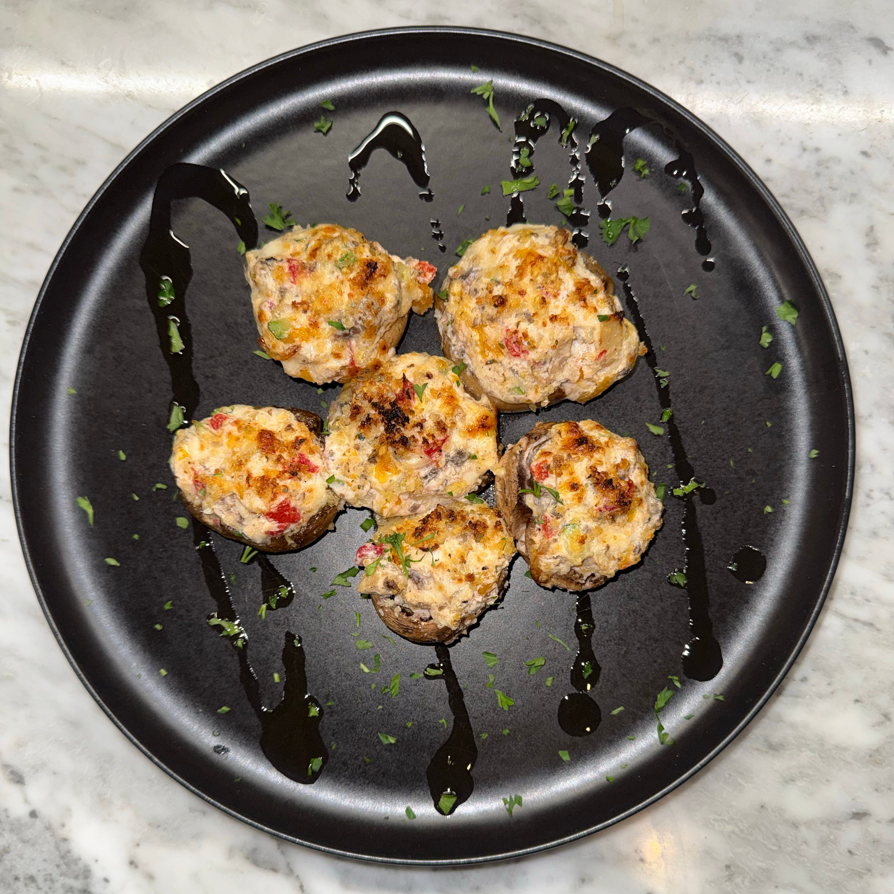 Stuffed Mushrooms.
